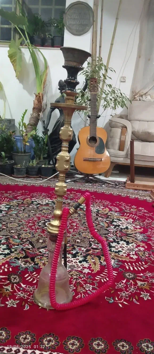 دو عددقلیان برنجی|کلکسیون و سرگرمی|آزادشهر, |دیوار