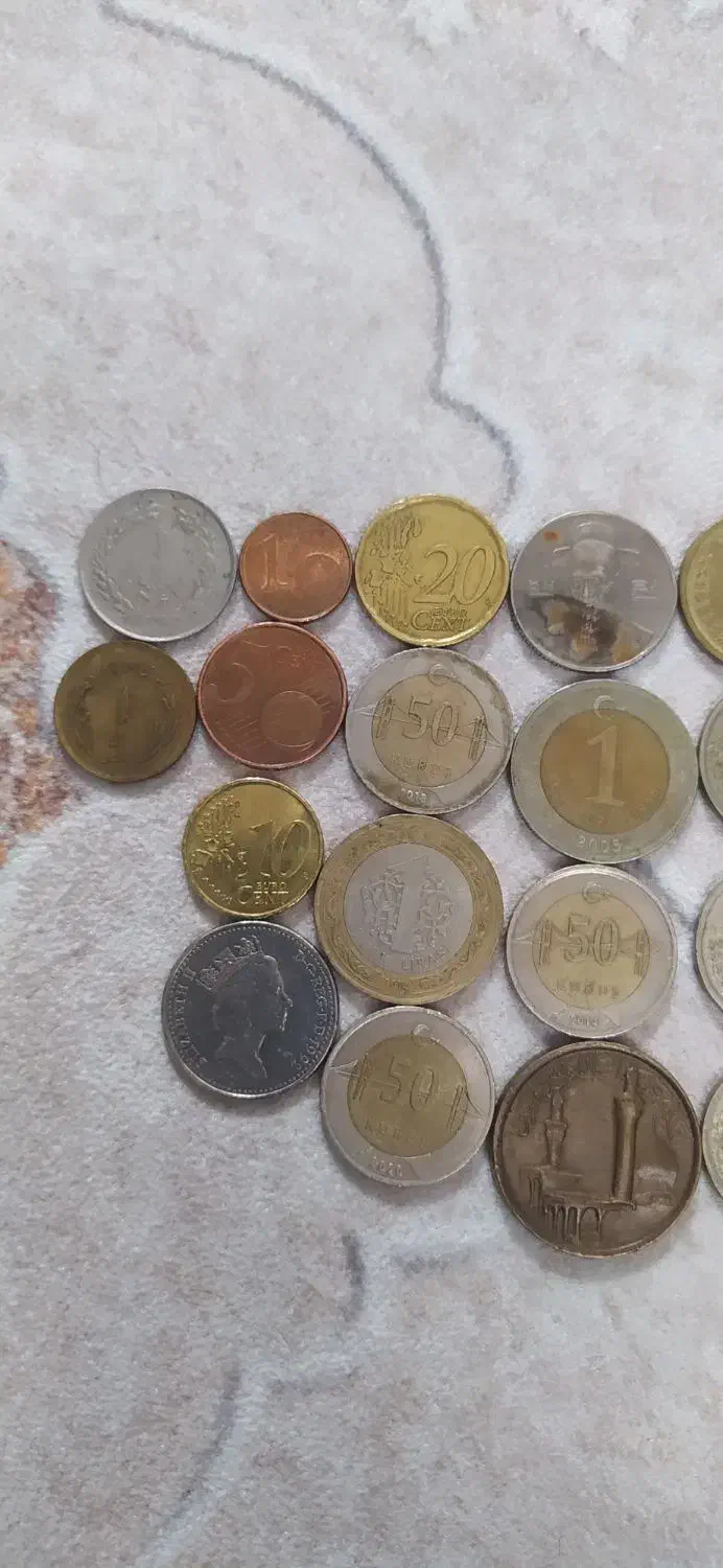 سکه های کلکسیون|کلکسیون سکه، تمبر، اسکناس|ارومیه, |دیوار