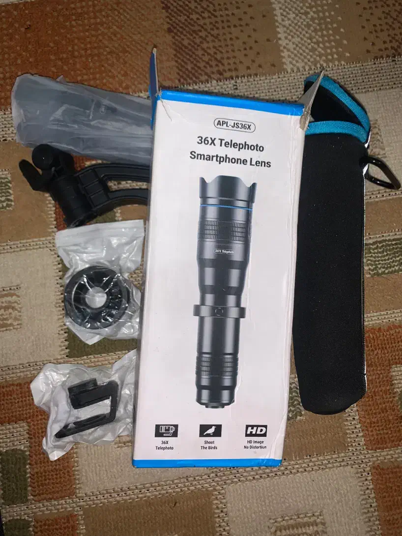 لنز موبایلی تله زوم Apexel 36X|لوازم جانبی موبایل و تبلت|تهران, کن|دیوار