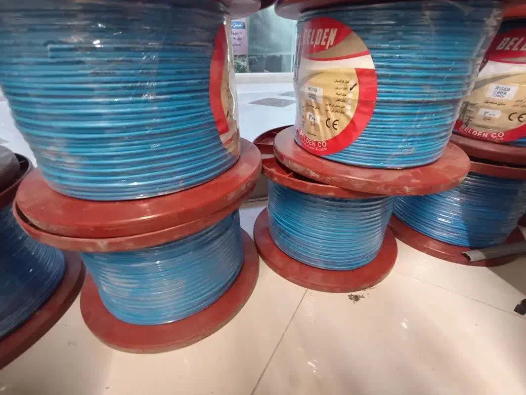 فروش ویژه کابل دوربین ترکیبیبغل برق 0.8|دوربین مداربسته|مشهد, سعد آباد|دیوار