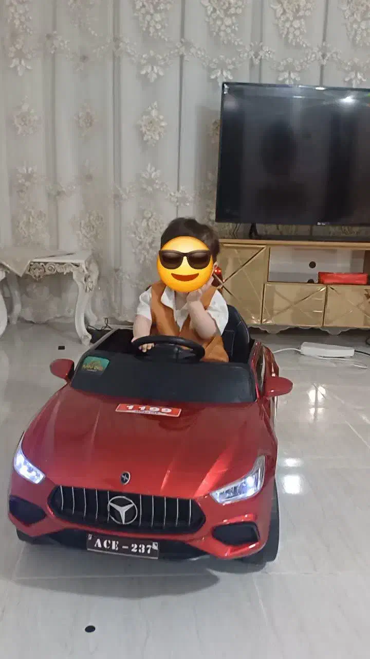 ماشین شارژی بنز آکبند|اسباب‌بازی بچه|کرمانشاه, |دیوار