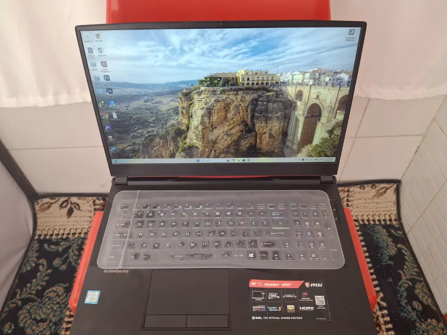 لپتاپ msi|رایانه همراه|بانه, |دیوار