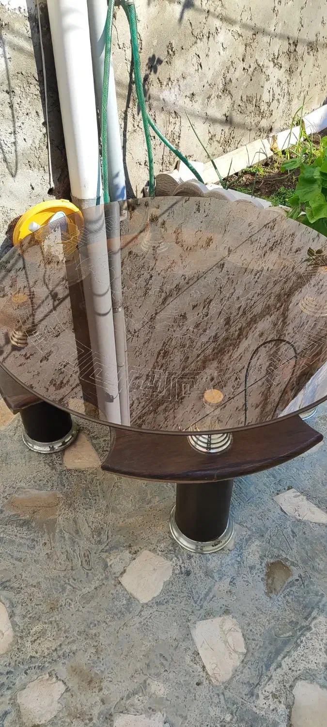 میز عسلی گرد درحد نو|مبلمان خانگی و میز عسلی|آستانه اشرفیه, |دیوار