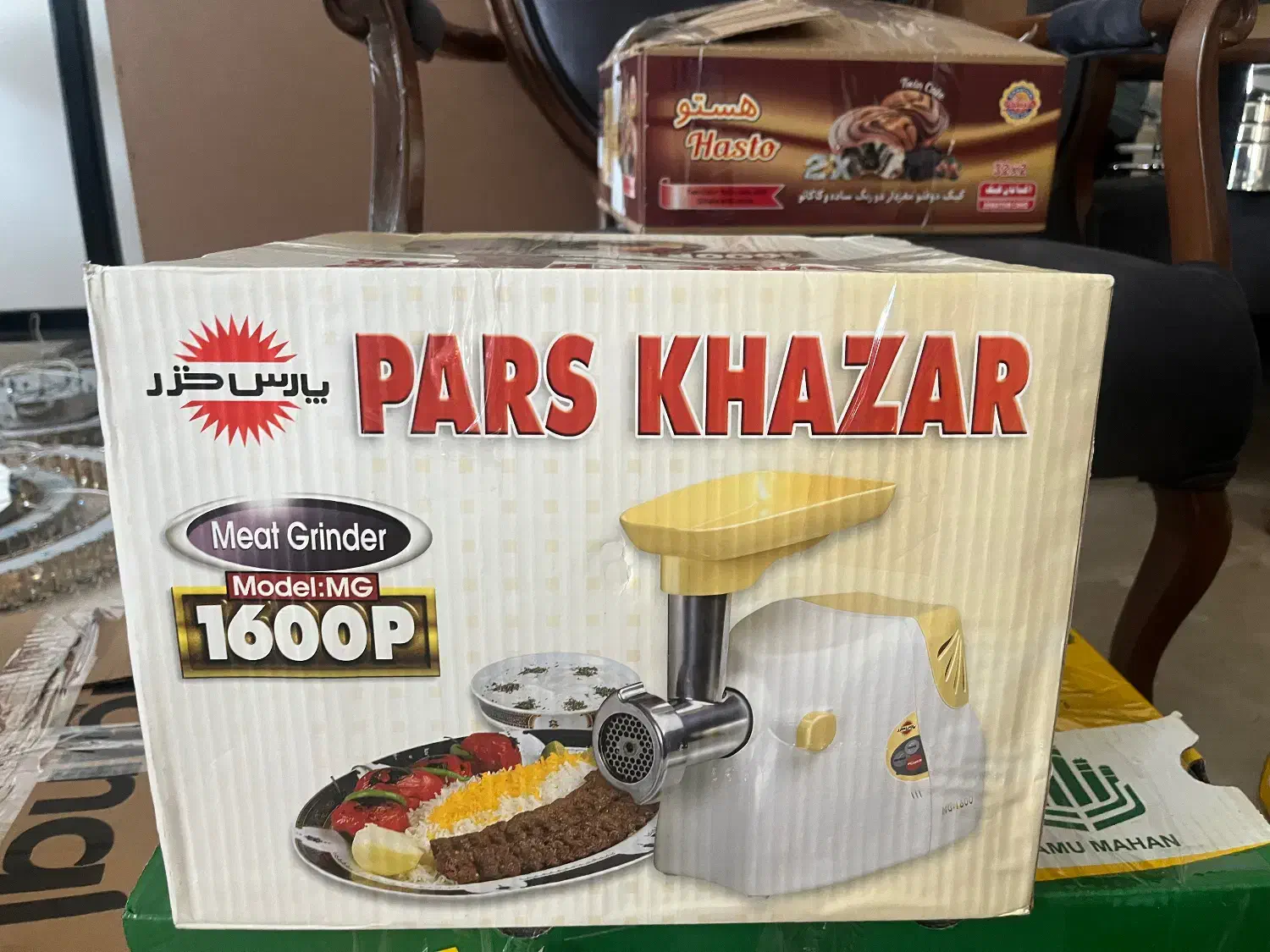 چرخ گوشت پارس خزر ،نقره ای مشکی،۱۶۰۰ پی|خردکن، آسیاب، غذاساز|تهران, دهکده المپیک|دیوار