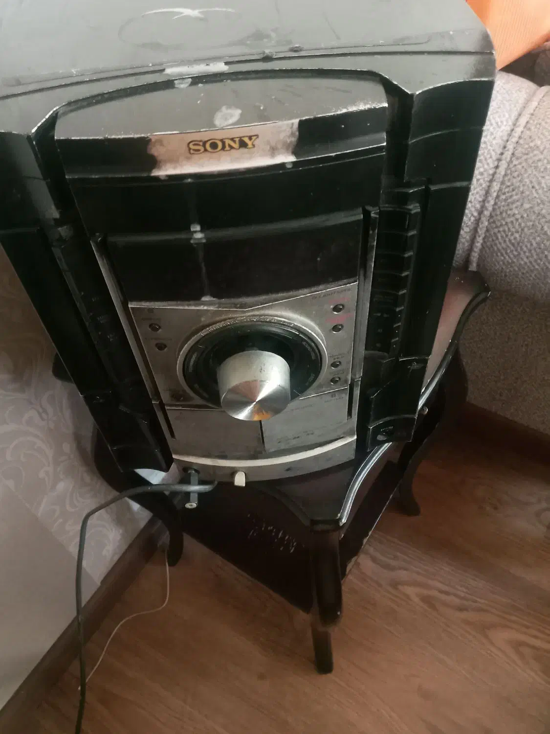 یکعدد ضبط وسوت دو قلو با باند بزرگ|سیستم صوتی خانگی|اصفهان, باغ زرشک|دیوار