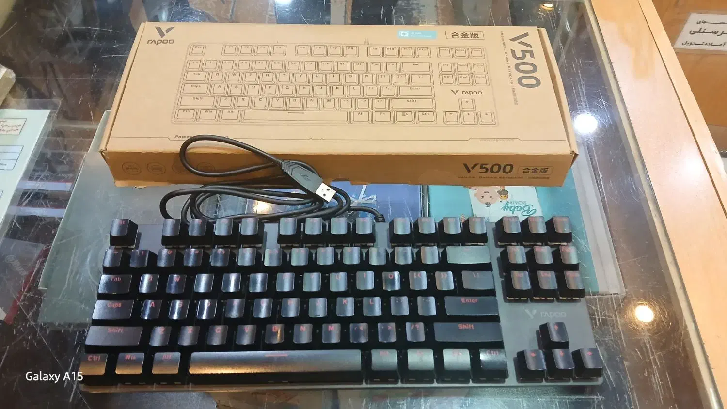 کیبورد rapoo v500|قطعات و لوازم جانبی رایانه|اصفهان, ملک‌شهر|دیوار