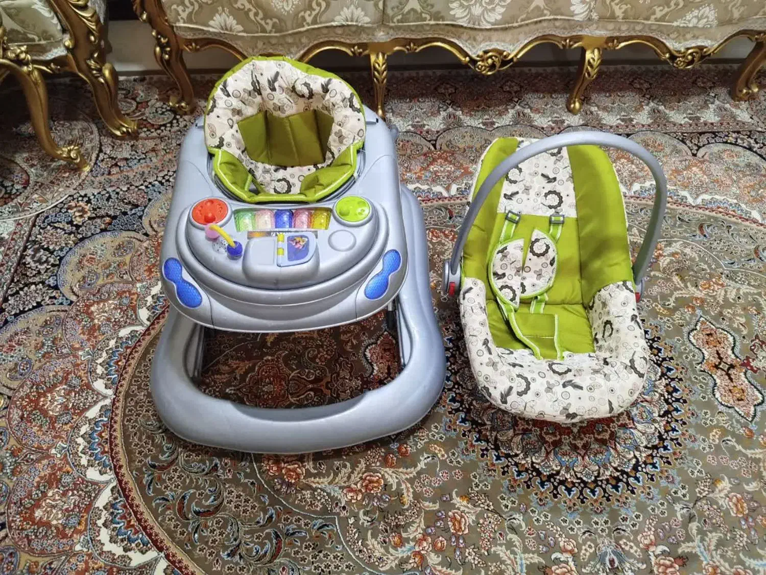 روروئک موزیکال و کریر نونو|کالسکه و لوازم جانبی|کاشان, شهرک فرهنگیان|دیوار