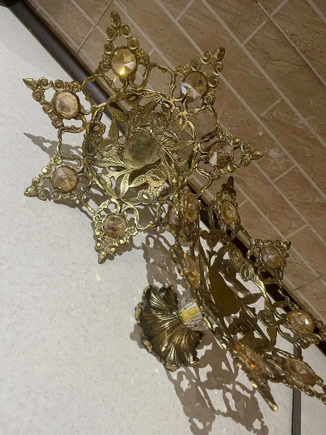 دوعدد شیرینی خوری برنز|ظروف سرو و پذیرایی|ری, فیروزآبادی|دیوار