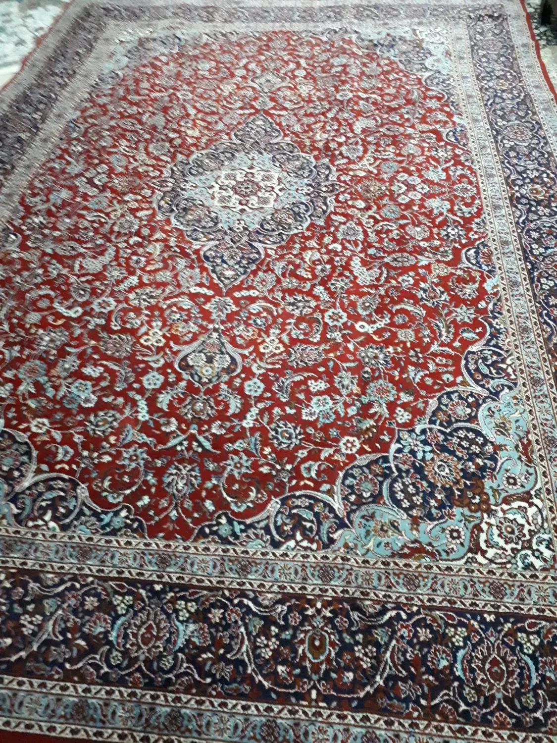 فرش نه متری ۵۰۰شانه|فرش|خرم‌آباد, |دیوار