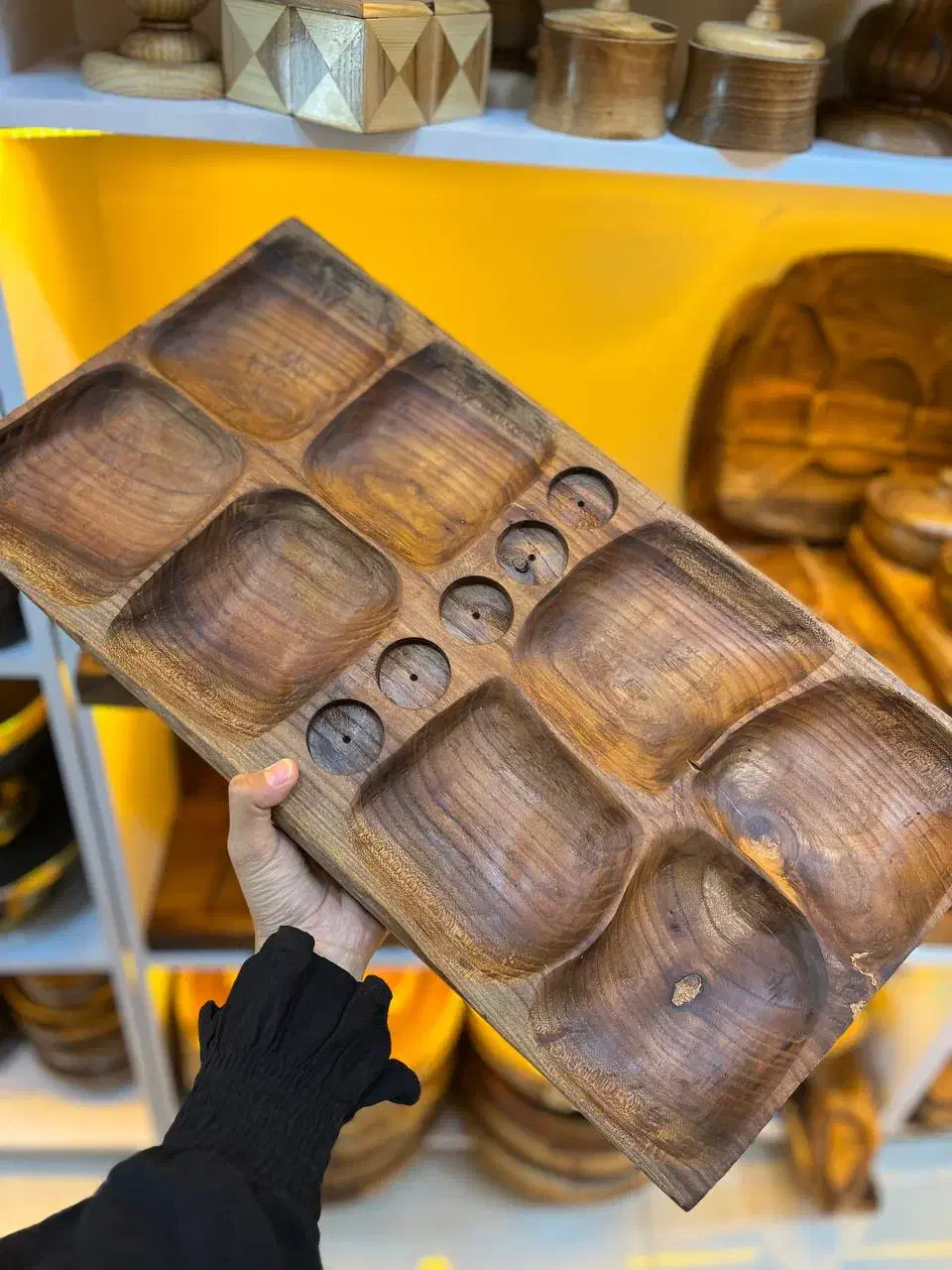 اردو خوریه چوبی|ظروف سرو و پذیرایی|اصفهان, کردآباد|دیوار