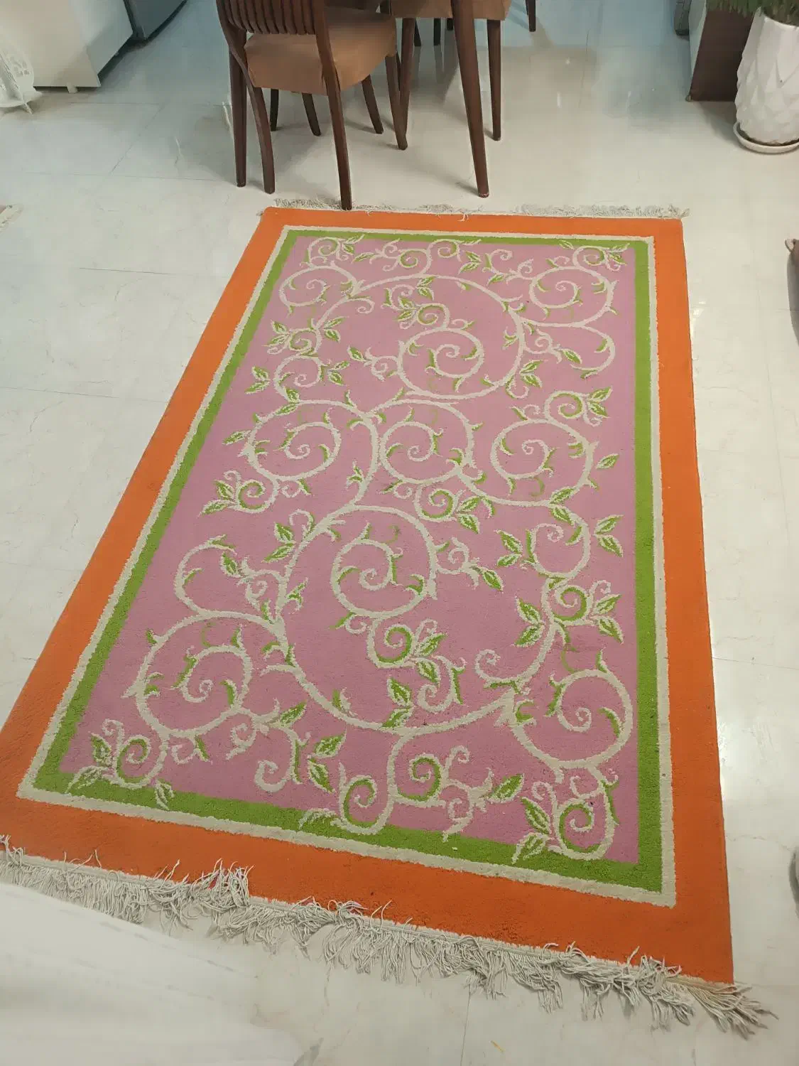 دو عدد گلیم|گلیم، جاجیم، گبه|اصفهان, مولوی|دیوار