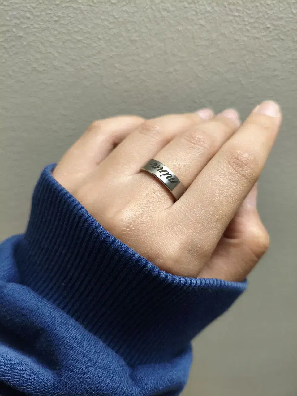 حلقه استیل با حکاکی نام شما|بدلیجات|اصفهان, شاهزاده ابراهیم|دیوار