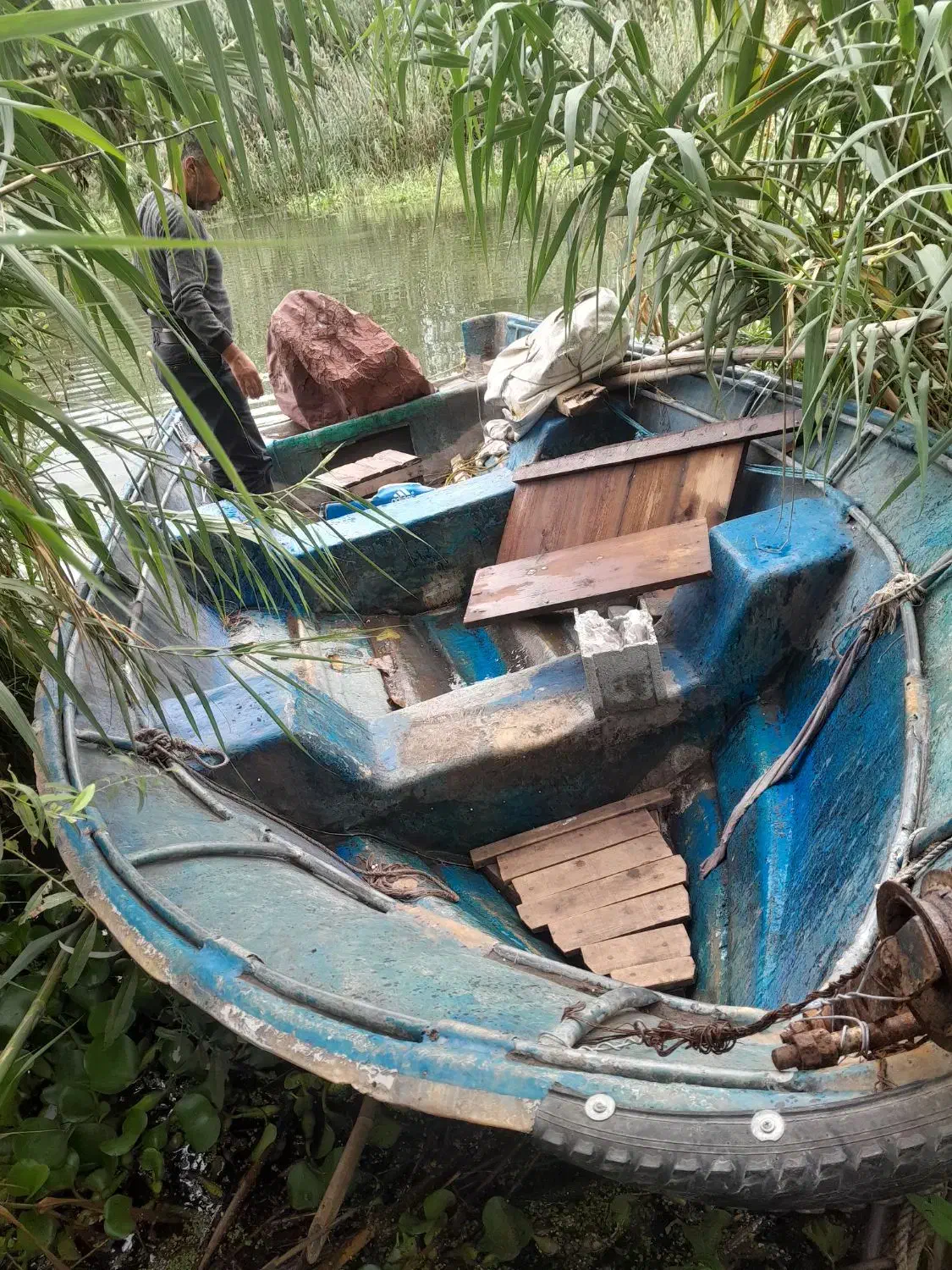 قایق و موتور یاماها ۴۸|قایق و سایر وسایل نقلیه|رودسر, |دیوار