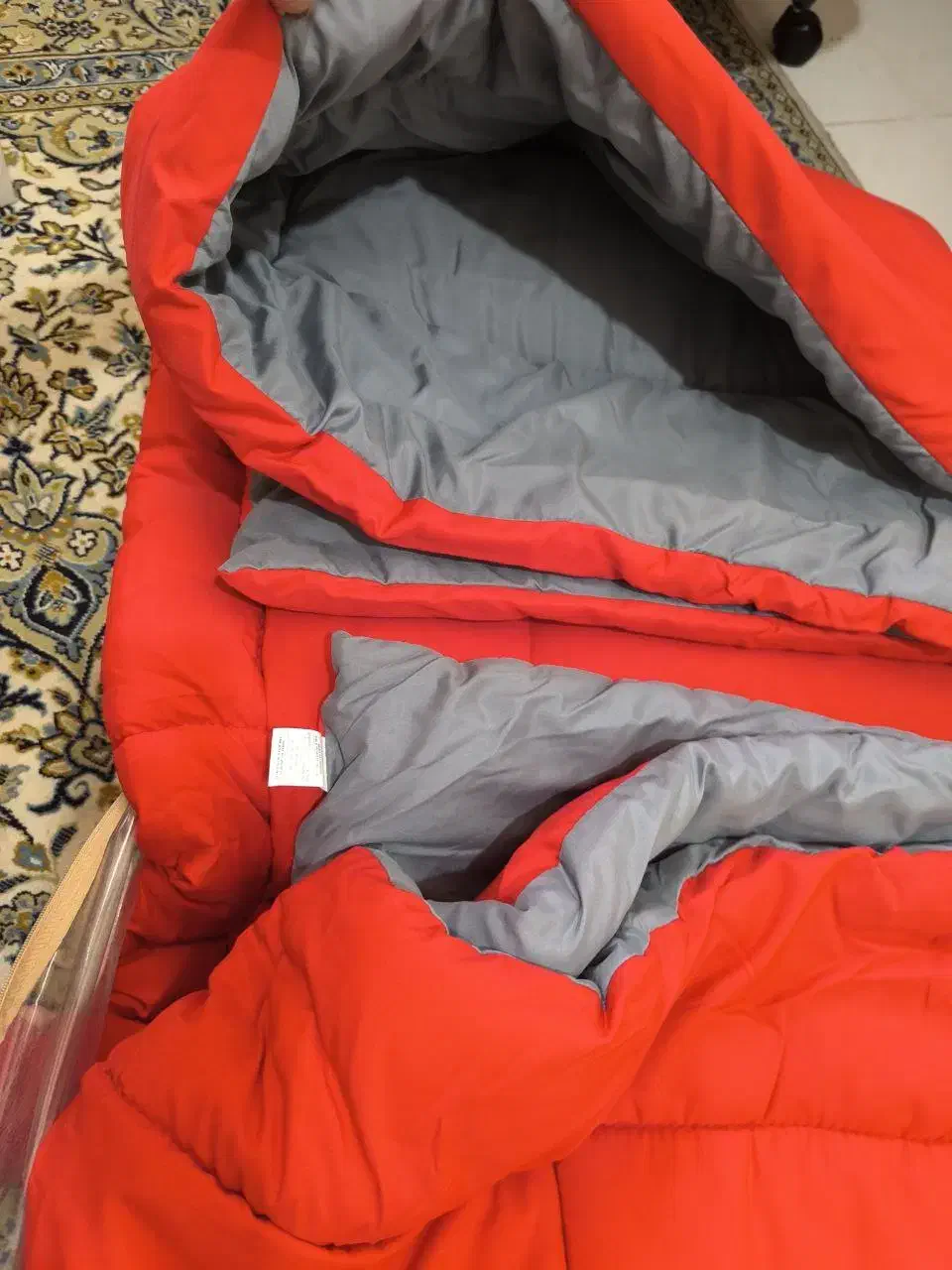 سرویس روتختی کاوری دورنگ چیداری قرمز طوسی  دو نفره|سرویس روتختی|رشت, باهنر|دیوار