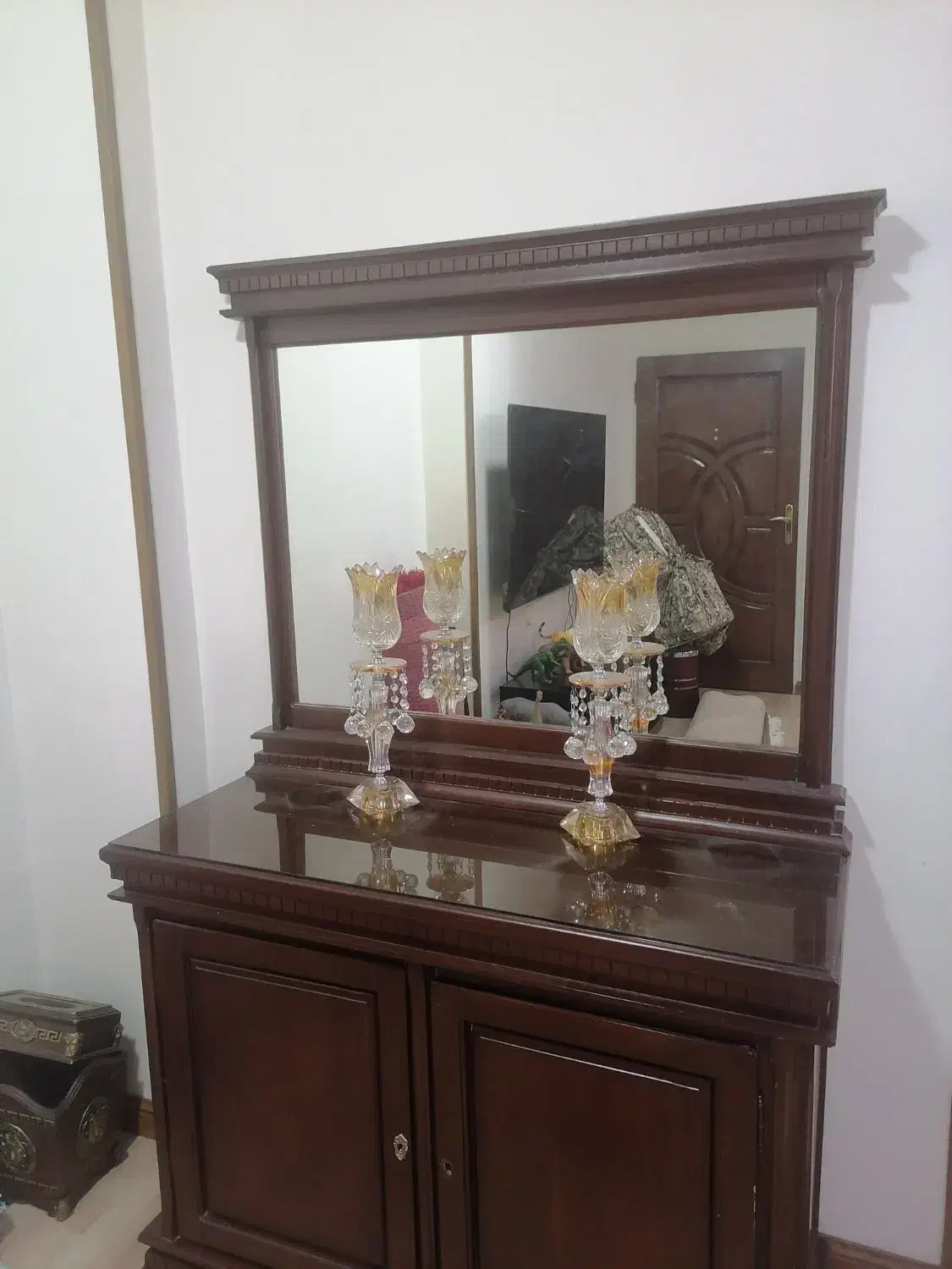 آینه کنسول|بوفه، ویترین، کنسول|مشکیندشت, |دیوار