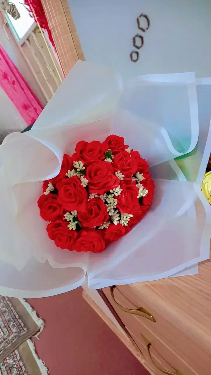 گل روبانی|گل مصنوعی|مرودشت, سهل‌آباد|دیوار