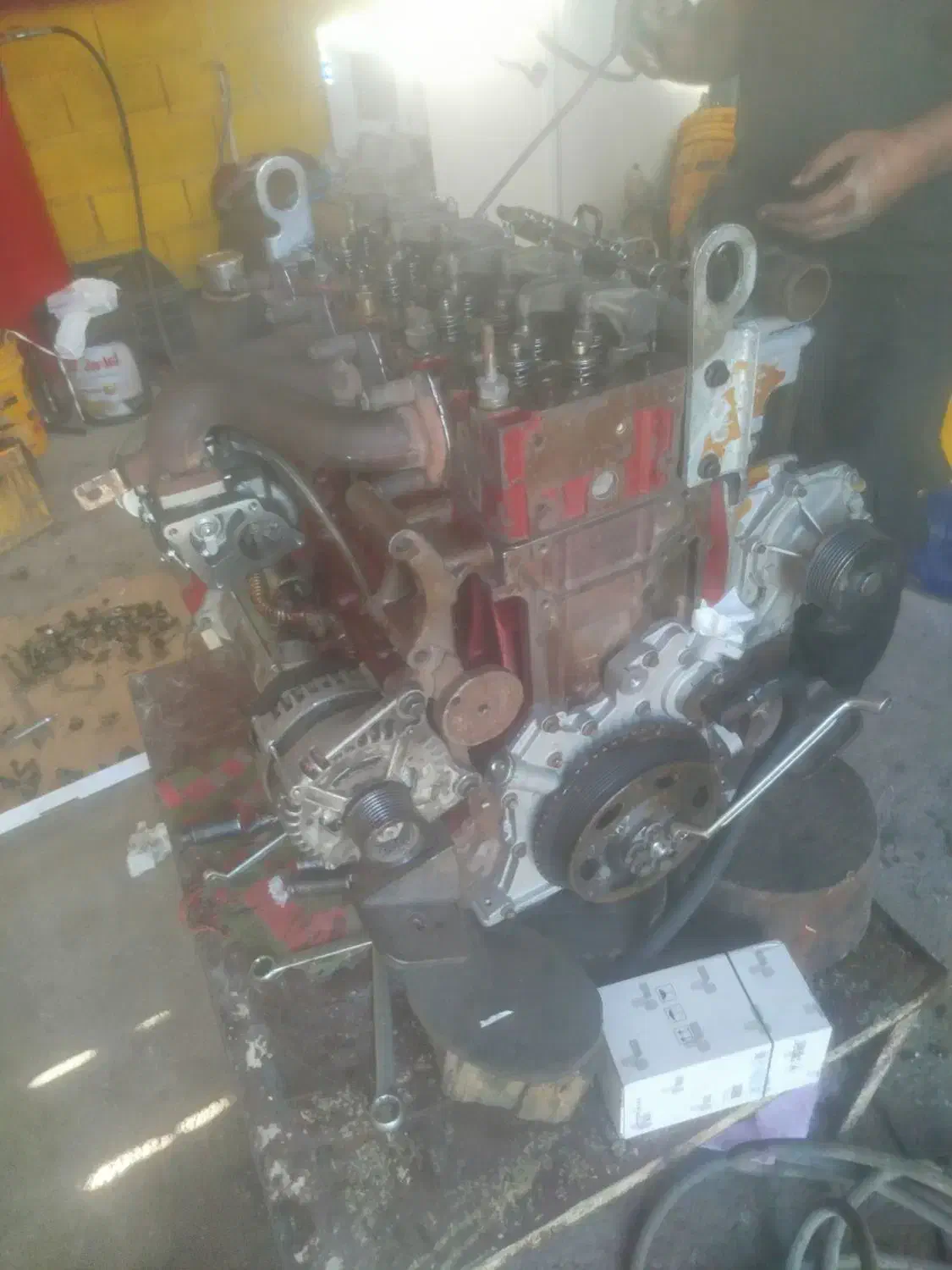 الوندهشت نیم|خودرو سنگین|مرودشت, ده بید|دیوار