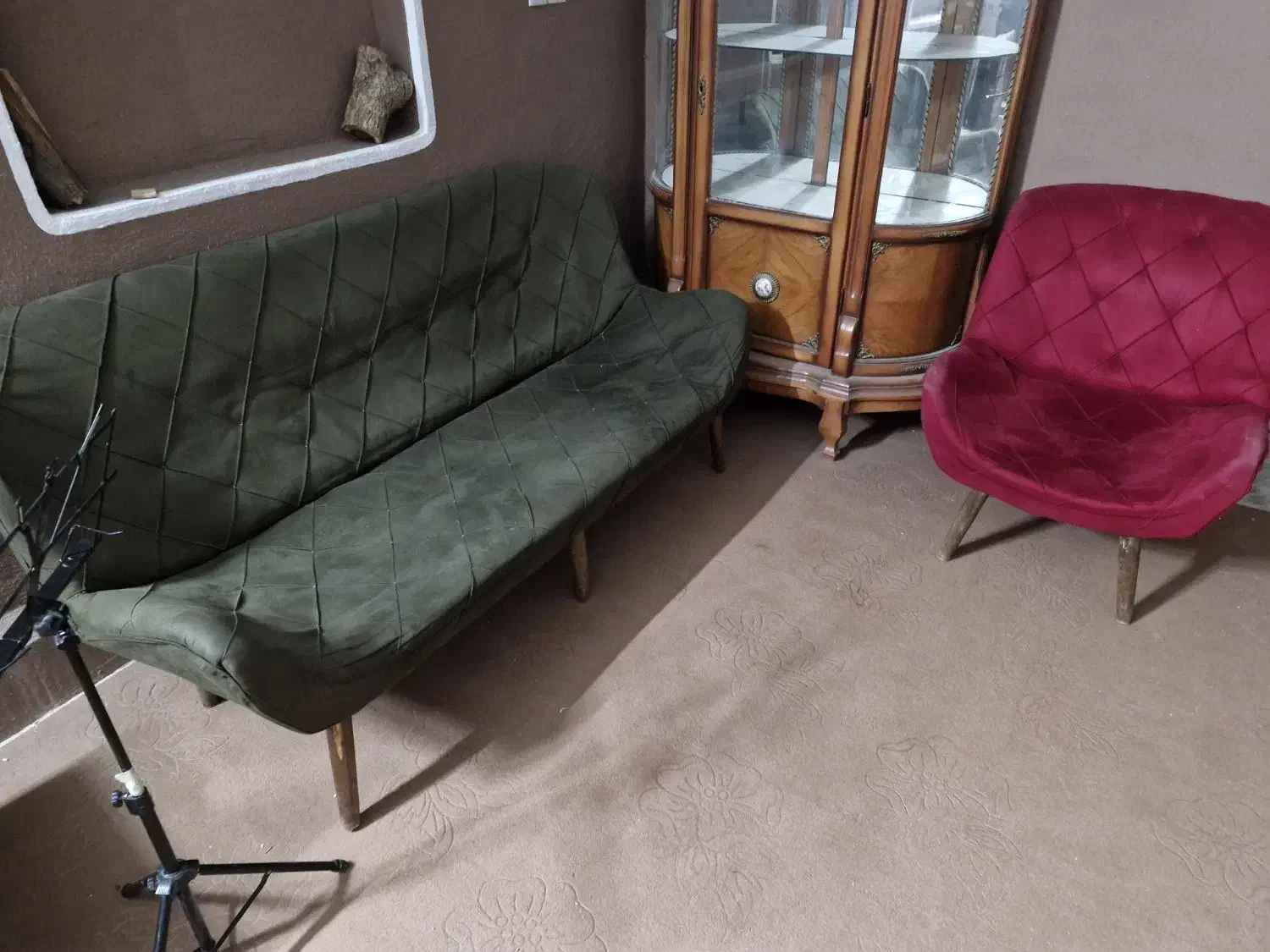 سرویس کامل مبل تمیز و شیک|مبلمان خانگی و میز عسلی|اردکان, |دیوار