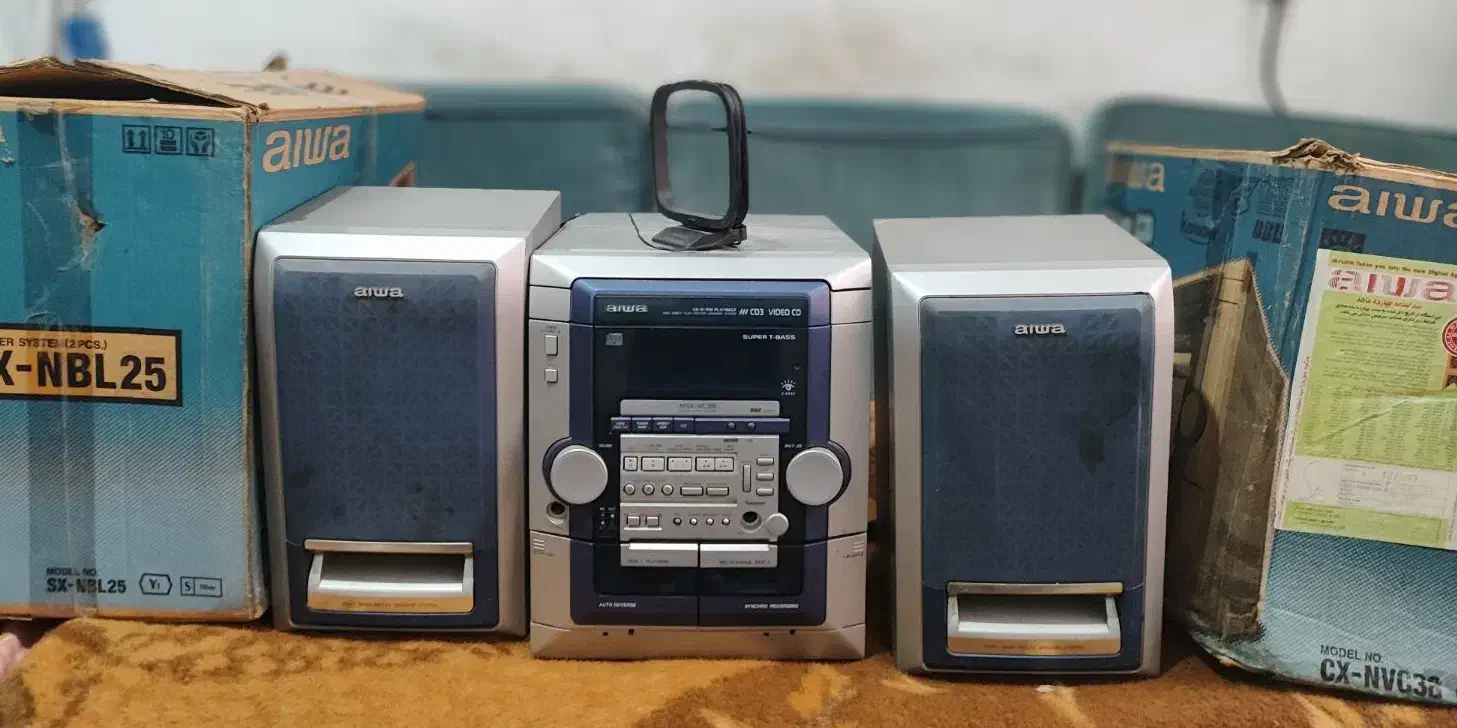 ضبط و کاست و سی دی نو|سیستم صوتی خانگی|میانه, |دیوار