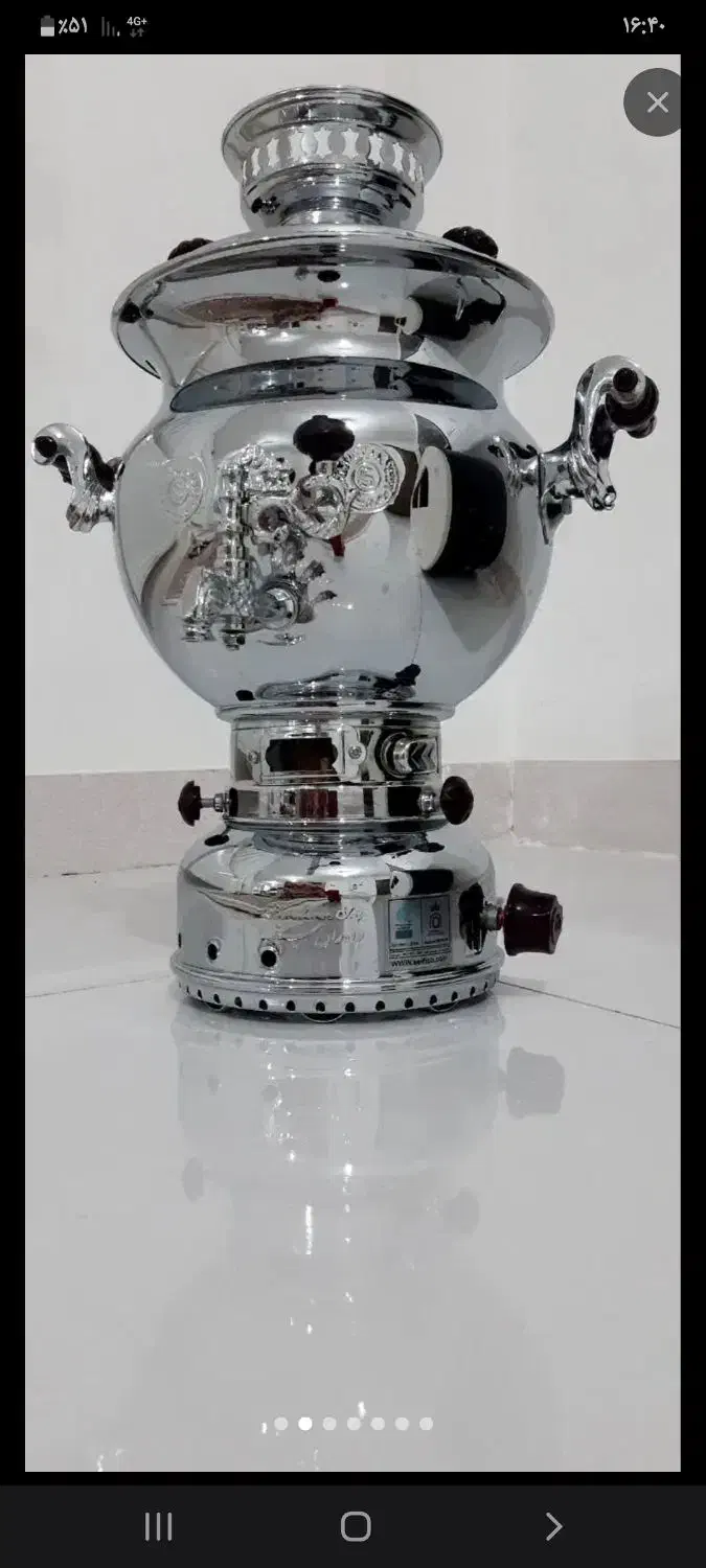 سلام سماور هی نوع استفاده نشده قیمت 9میلیون|سماور، چایساز، قهوهساز|کرمانشاه, |دیوار