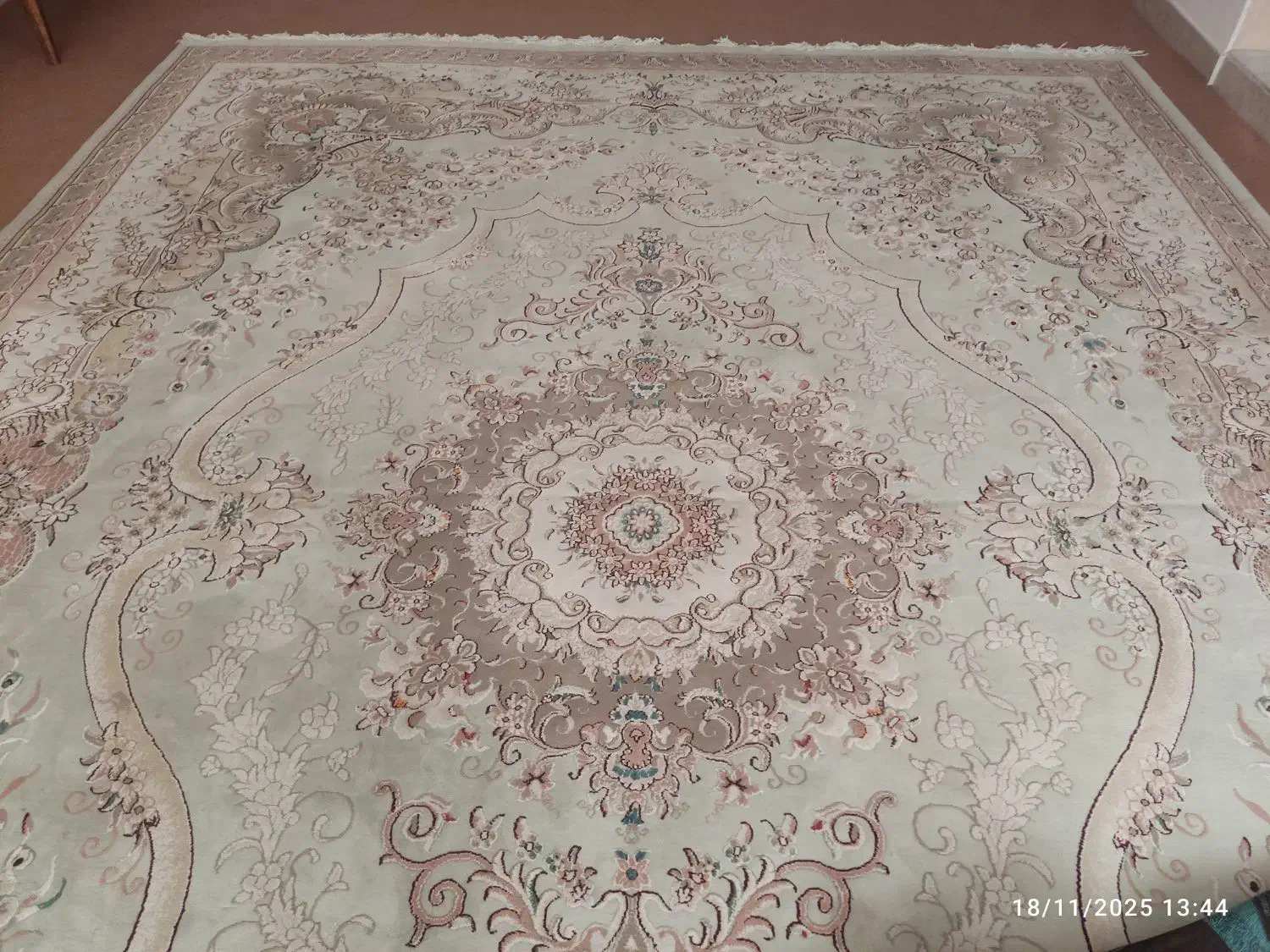 ی جفت قالی 12 متری تمیزو مرتب|فرش|شیروان (خراسان), |دیوار