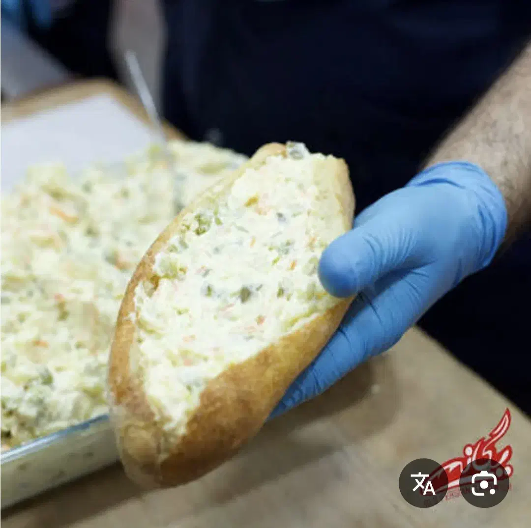 ساندویچ سالاد الویه|خوردنی و آشامیدنی|یزد, |دیوار