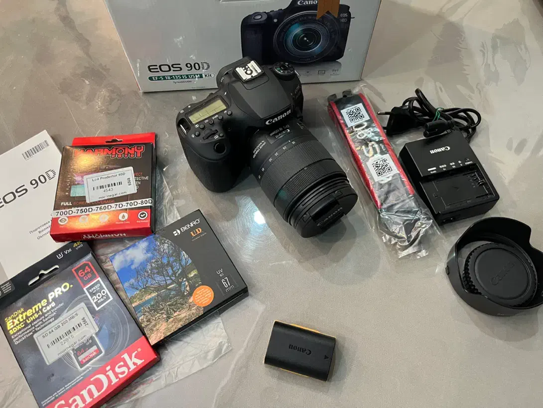 دوربین کانن Canon 90D DSLR|دوربین عکاسی و فیلم‌برداری|تهران, میدان ولیعصر|دیوار