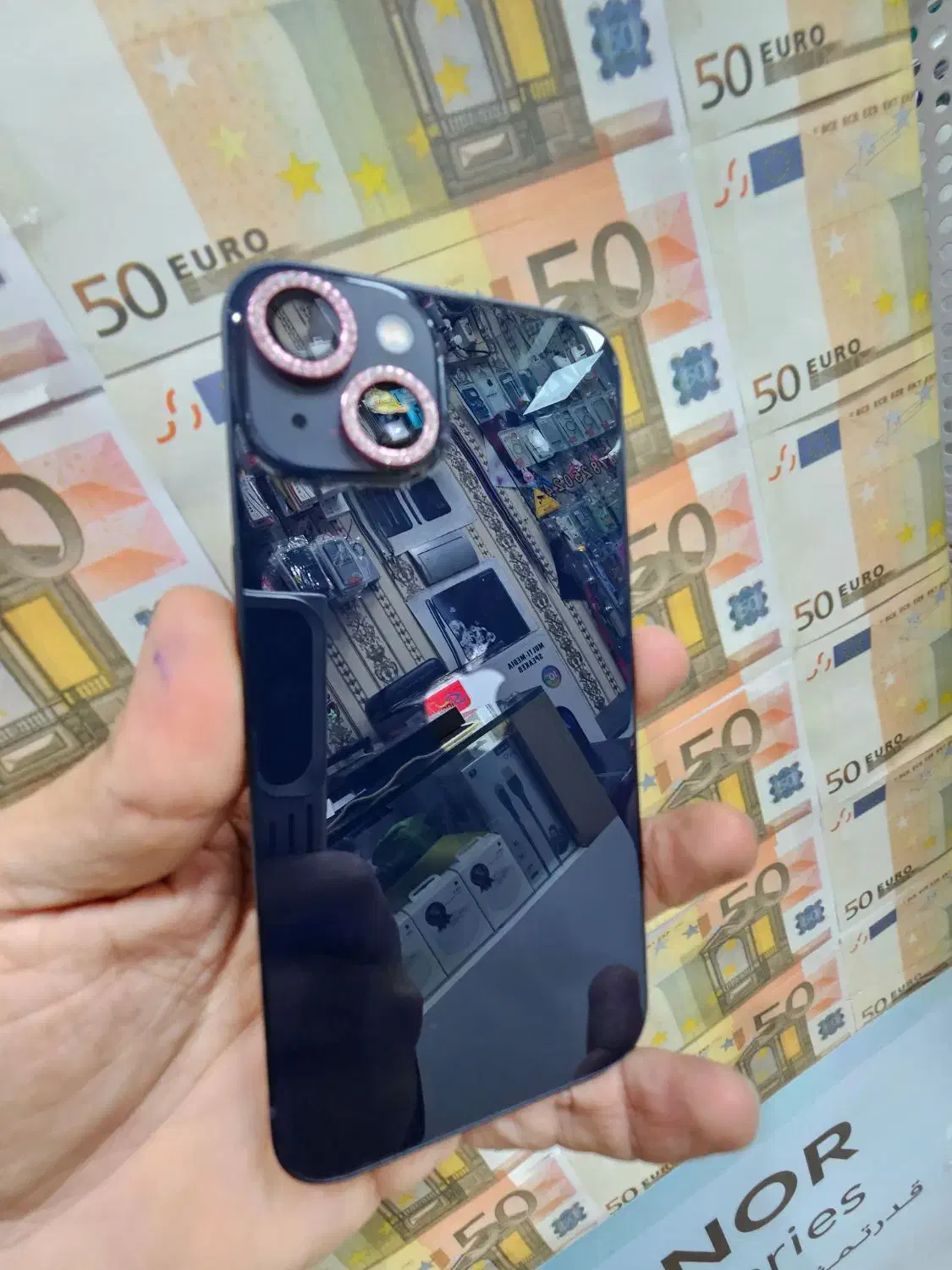 ایفون ۱۳ مشکی باتری ۹۲ شرکتی|موبایل|تبریز, |دیوار