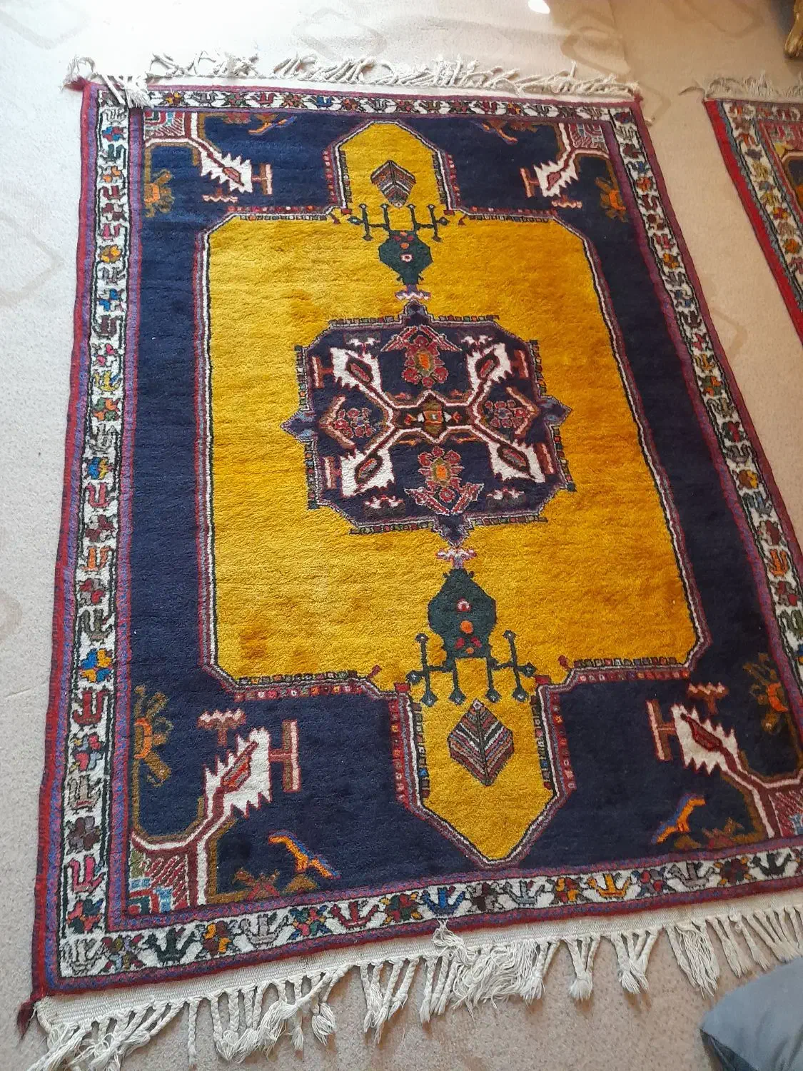 دست باف|فرش|شیراز, ریاستی|دیوار