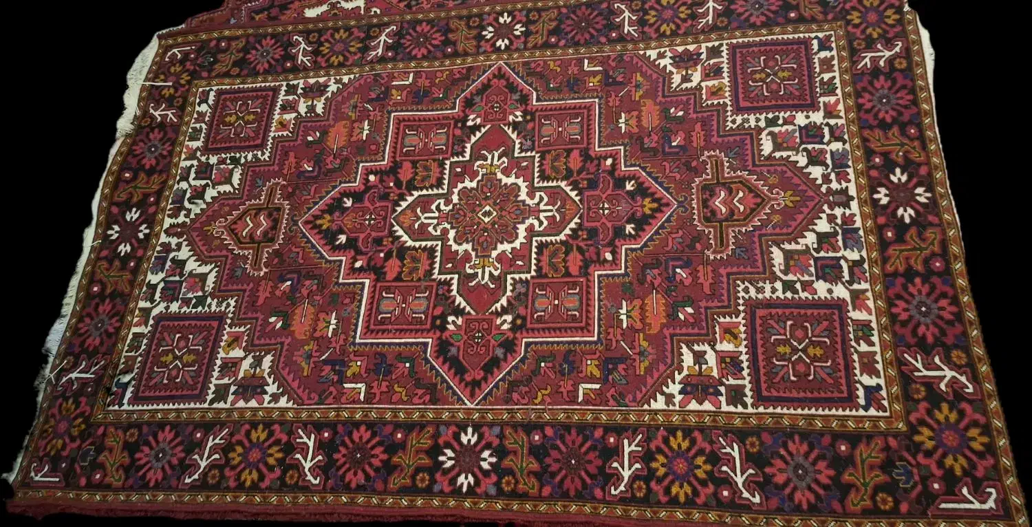 یک جفت فرش 6متری چشمه وزان|فرش|اهر, |دیوار