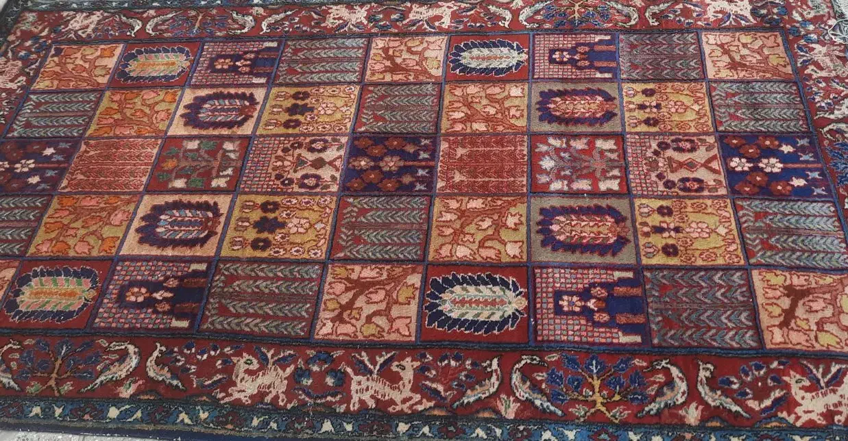 فرش دست باف|فرش|مبارکه, |دیوار