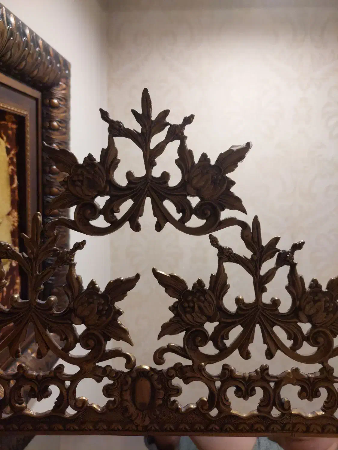 اینه و شمعدان برنزی|بوفه، ویترین، کنسول|تهران, قلهک|دیوار