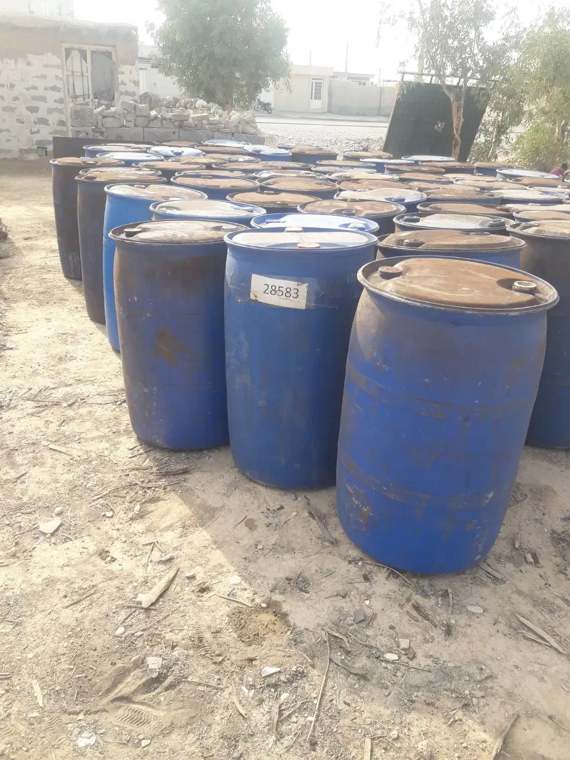 بشکه پلاستیکی|ظروف نگهدارنده، پلاستیکی، یک‌بارمصرف|مهران (ایلام), |دیوار