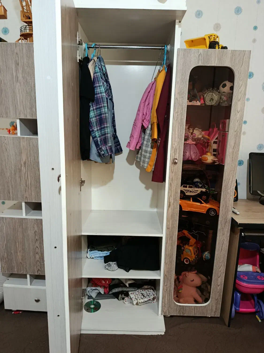 تخت و کمد نوجوان|تخت و سرویس خواب|قزوین, |دیوار