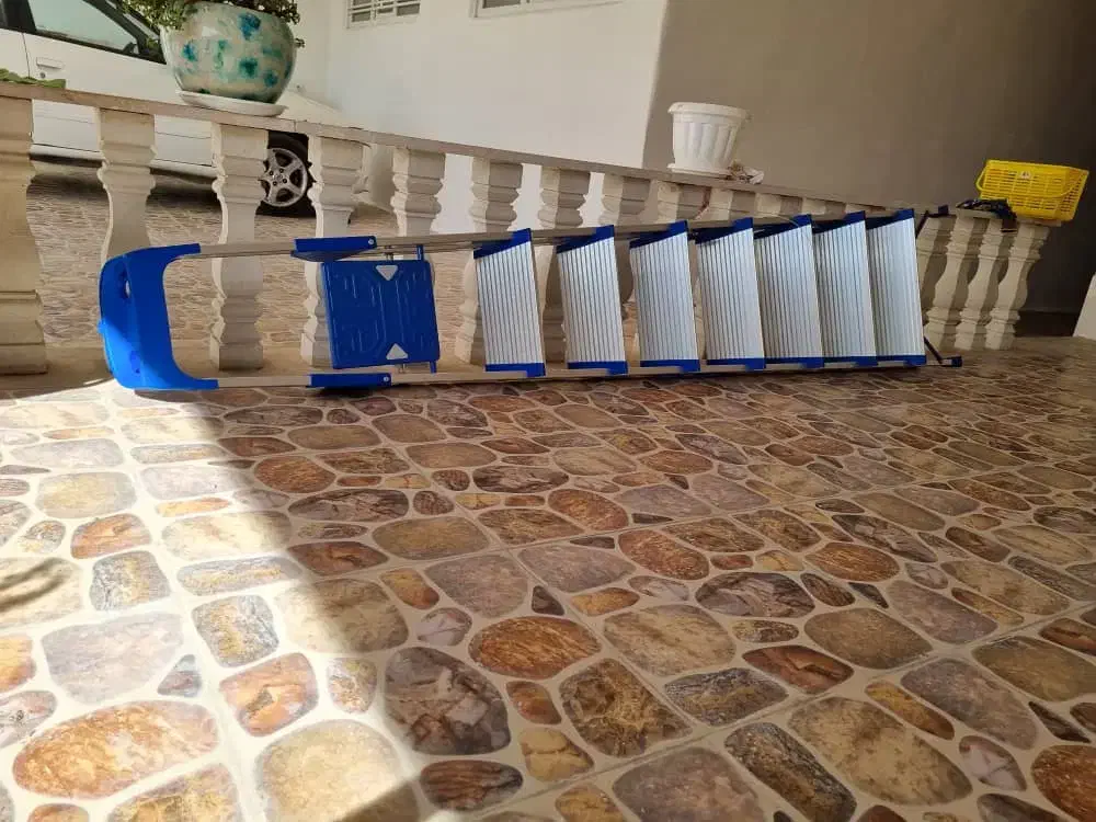 نردبان ۸ پله مدل هایلوکس|ابزارآلات|دوگنبدان, |دیوار