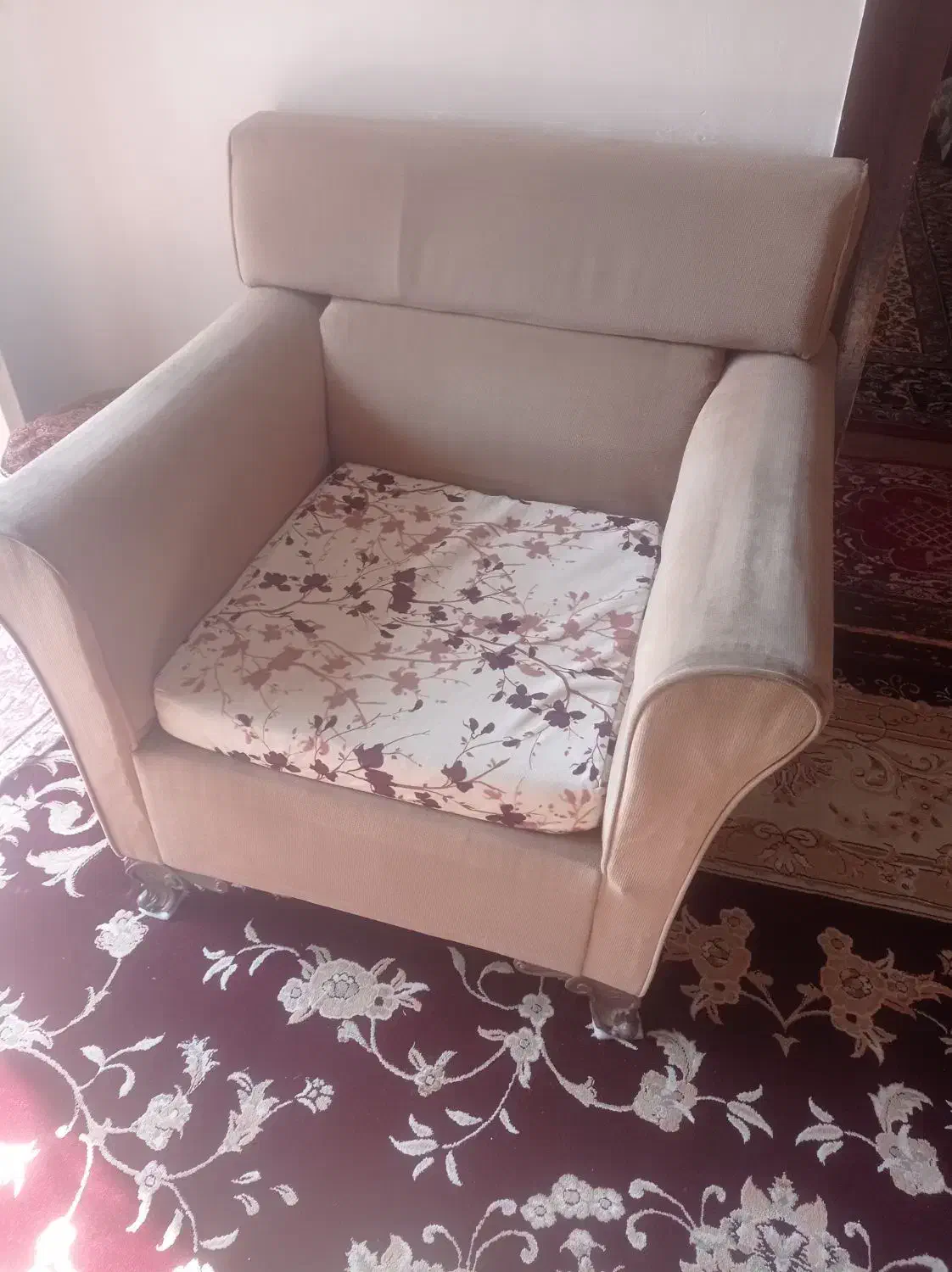 مبل ۷ نفره با جلو مبلی و عسلی|مبلمان خانگی و میز عسلی|گنبد کاووس, |دیوار