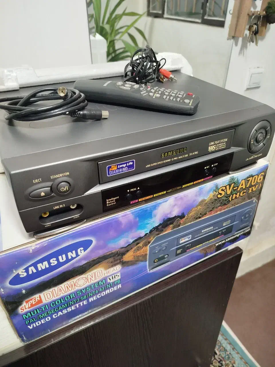 دستگاه ویدیو سامسونگ(نو. بدون کارکرد)|پخش‌کننده DVD و ویدیو|نیشابور, ناسیونال|دیوار