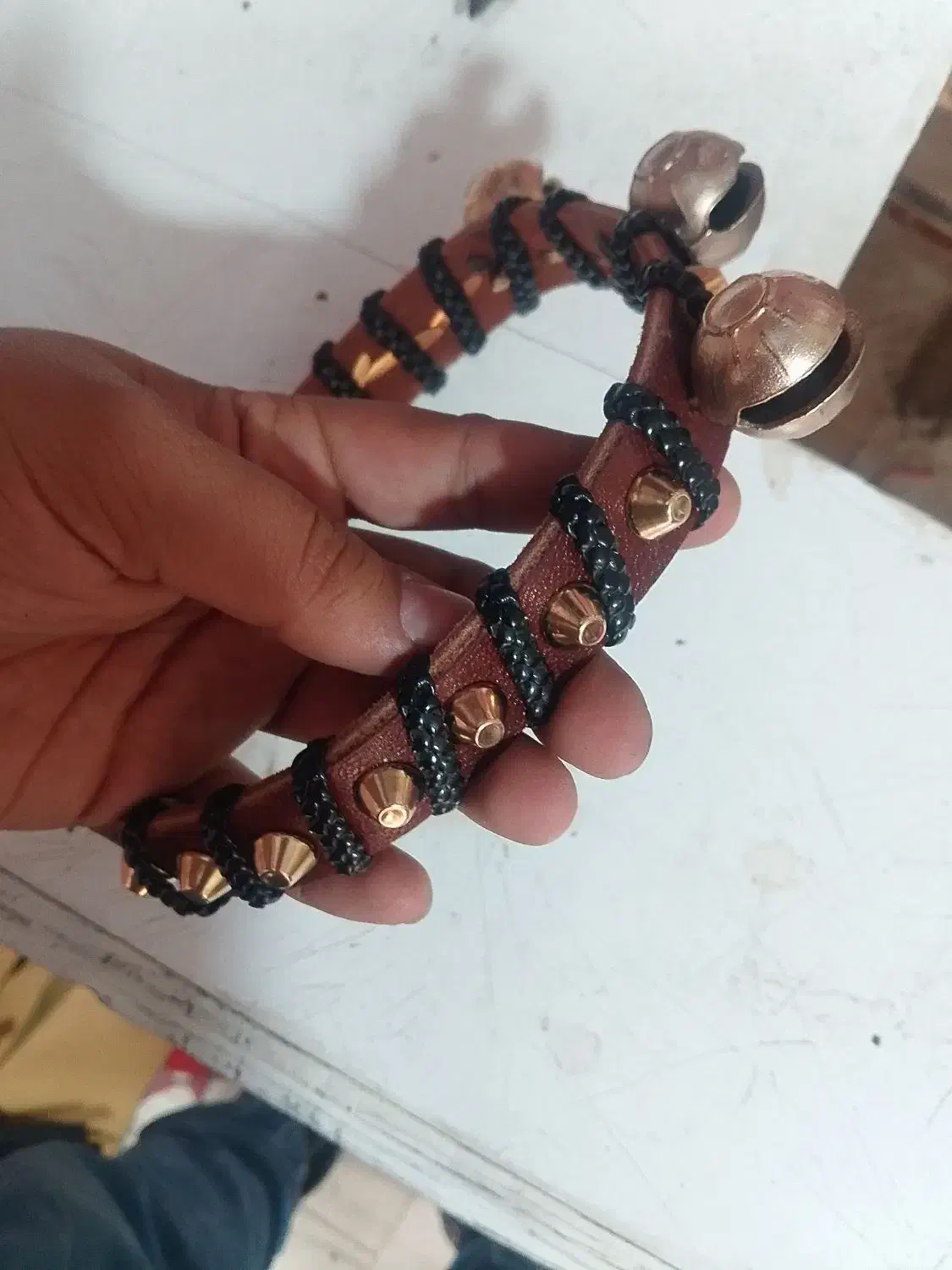 سینه بندچرم1100قلاده چرم ۲۵۰|لوازم جانبی حیوانات|مشهد, چهنو|دیوار