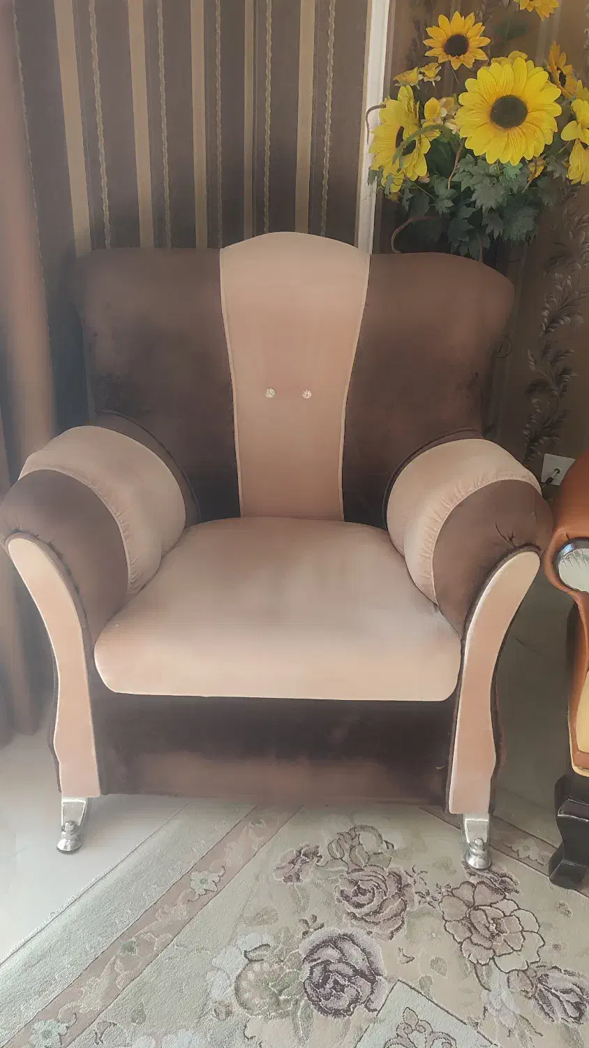 2 عدد مبل تک نفره|مبلمان خانگی و میز عسلی|رامسر, |دیوار