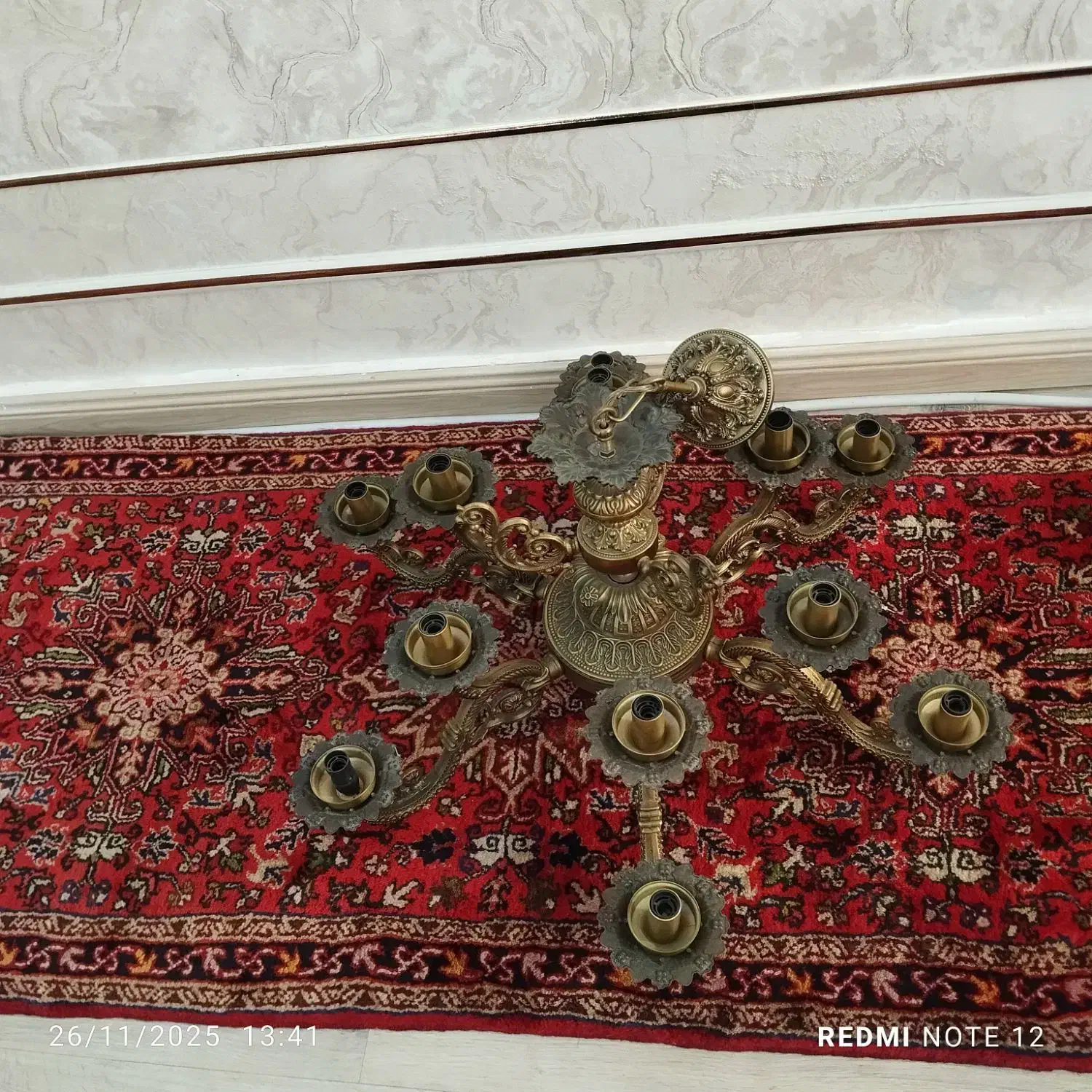 لوستر|لوستر و چراغ آویز|تبریز, |دیوار