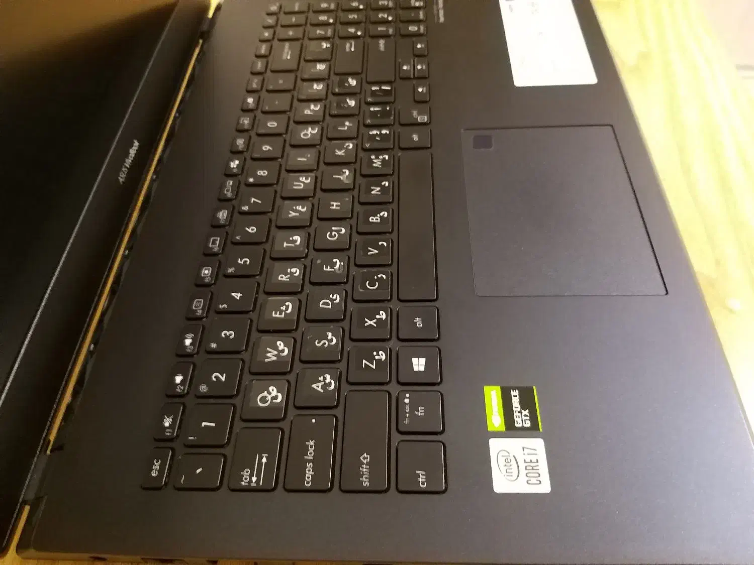 لپتاپ حرفه ای ایسوس Asus k571 در حد نو|رایانه همراه|تهران, حبیب الله|دیوار