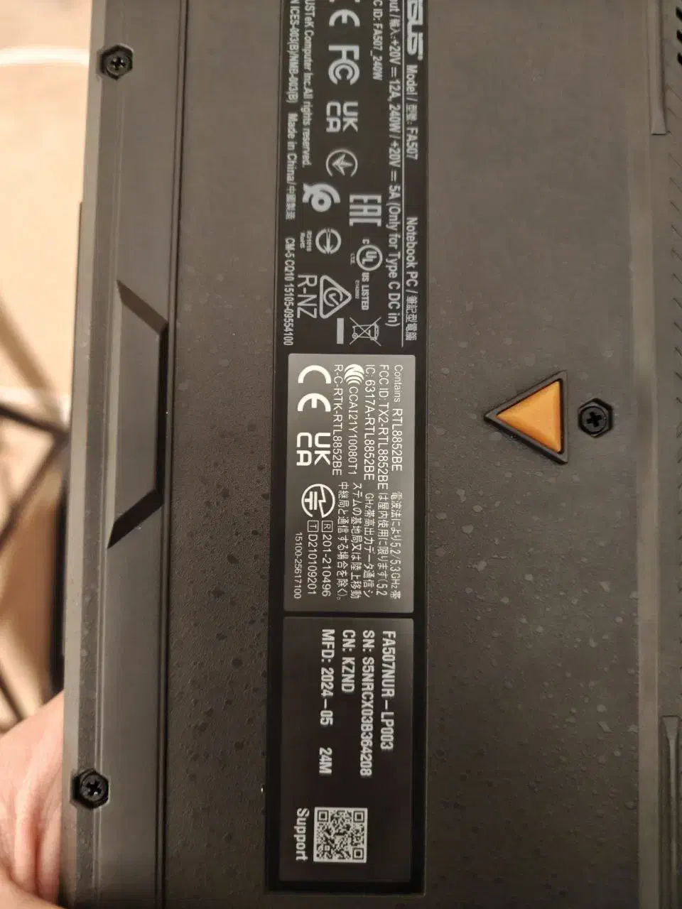 لپ تاپ Asus Tuf A15 Fa507nur|رایانه همراه|تهران, یوسف‌آباد|دیوار