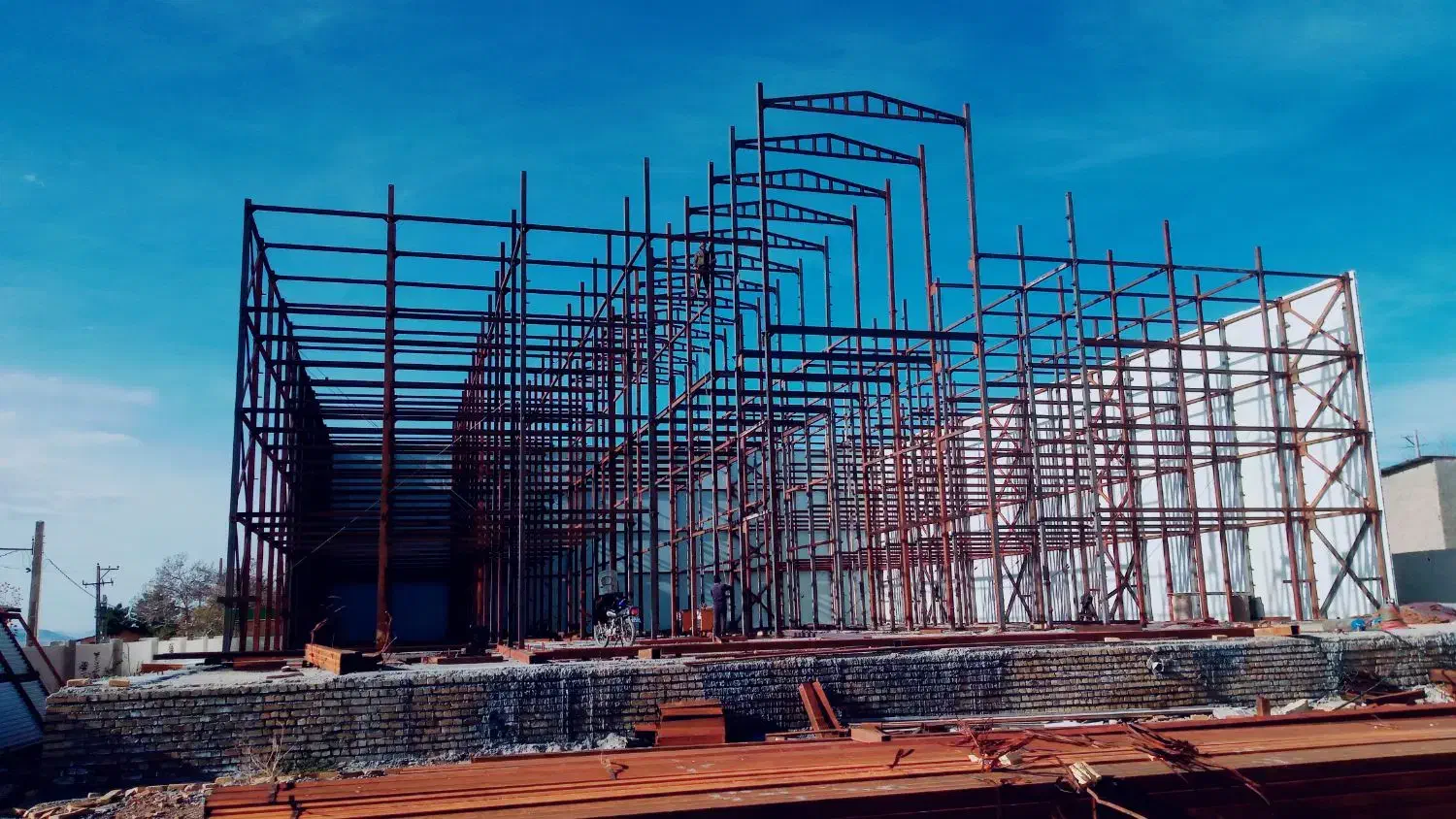 جوشکاری اسکلت|خدمات پیشه و مهارت|نورآباد, |دیوار