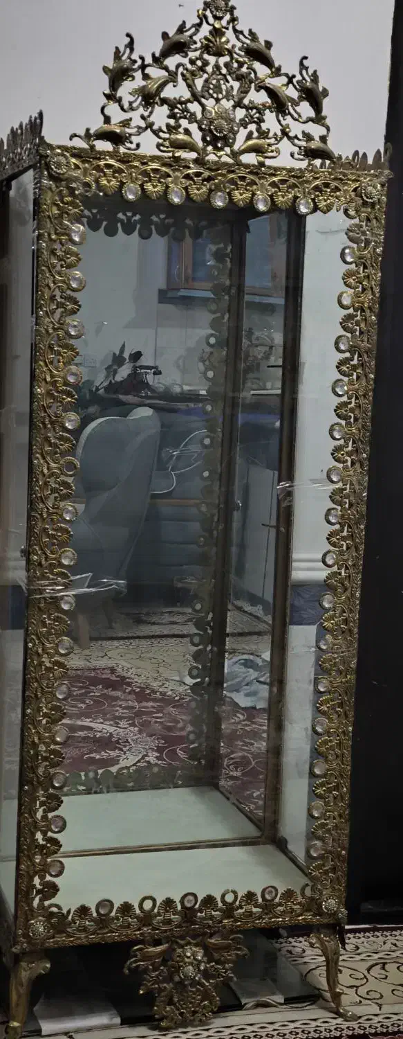 بوفه برنزی|بوفه، ویترین، کنسول|ملکان, |دیوار