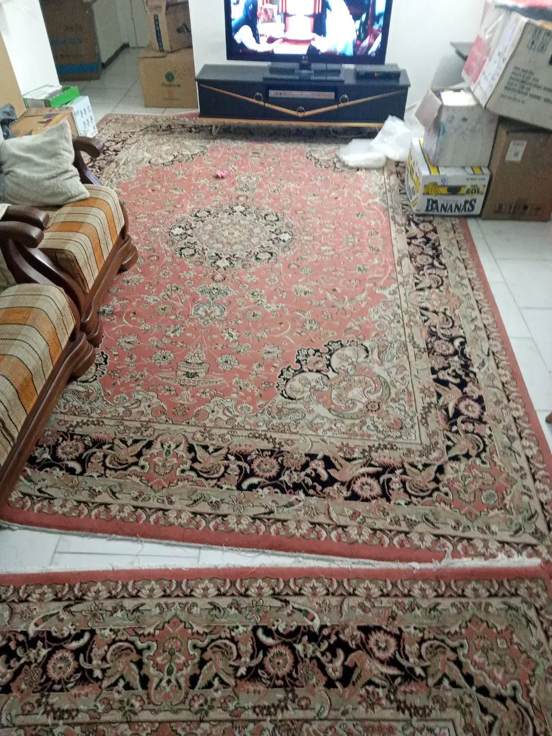 فرش مهستان درجه یک6متری یک عدد 9متری ۵۰۰ شانه|فرش|تهران, حکیمیه|دیوار