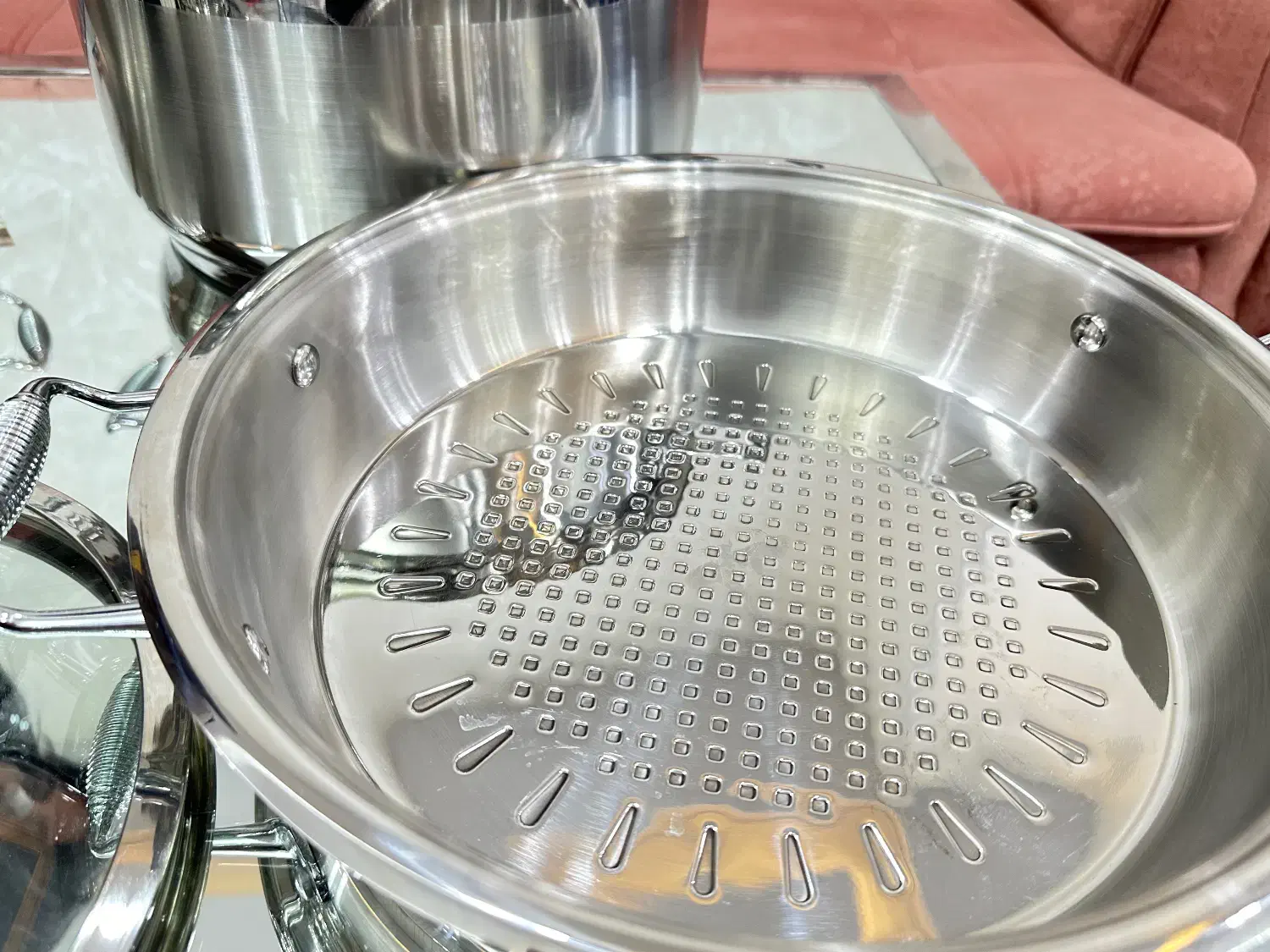 سرویس قابلمه استیل قدیمی|ظروف پخت‌وپز|تهران, دولتخواه جنوبی|دیوار