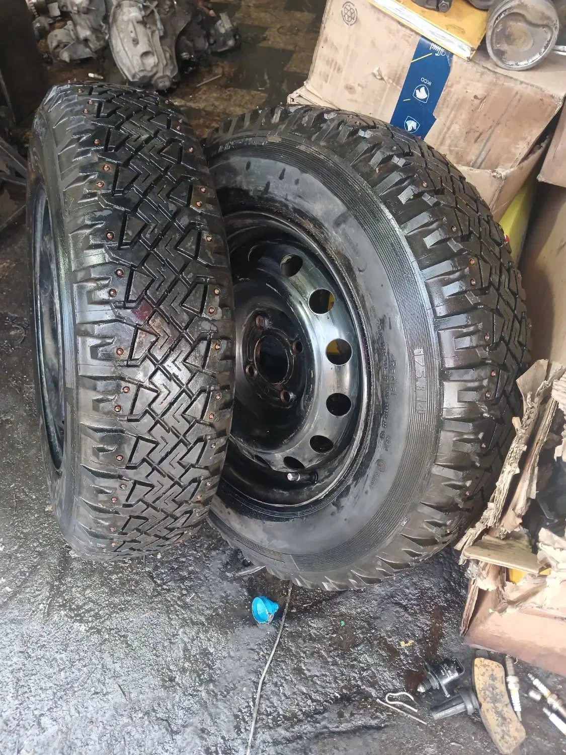 لاستیک یخ شکن|قطعات یدکی و لوازم جانبی|تهران, درب دوم|دیوار