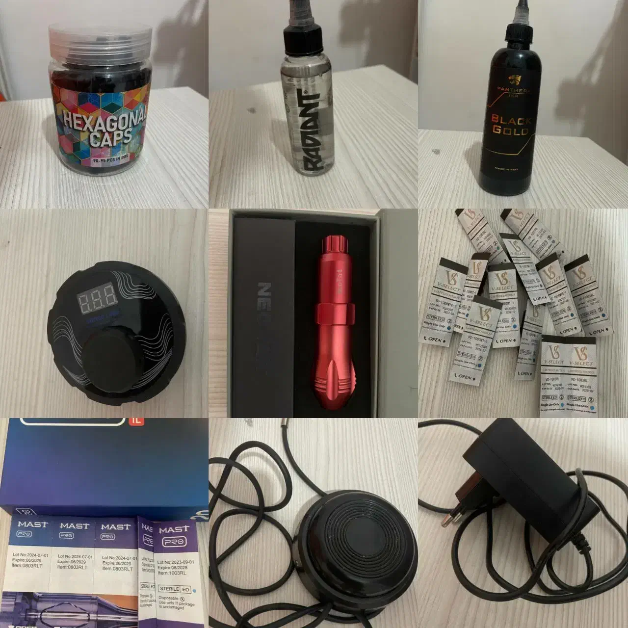 پکیج وسایل تتو بدن زیر قیمت|آرایشی، بهداشتی، درمانی|فردیس, سرحد آباد|دیوار