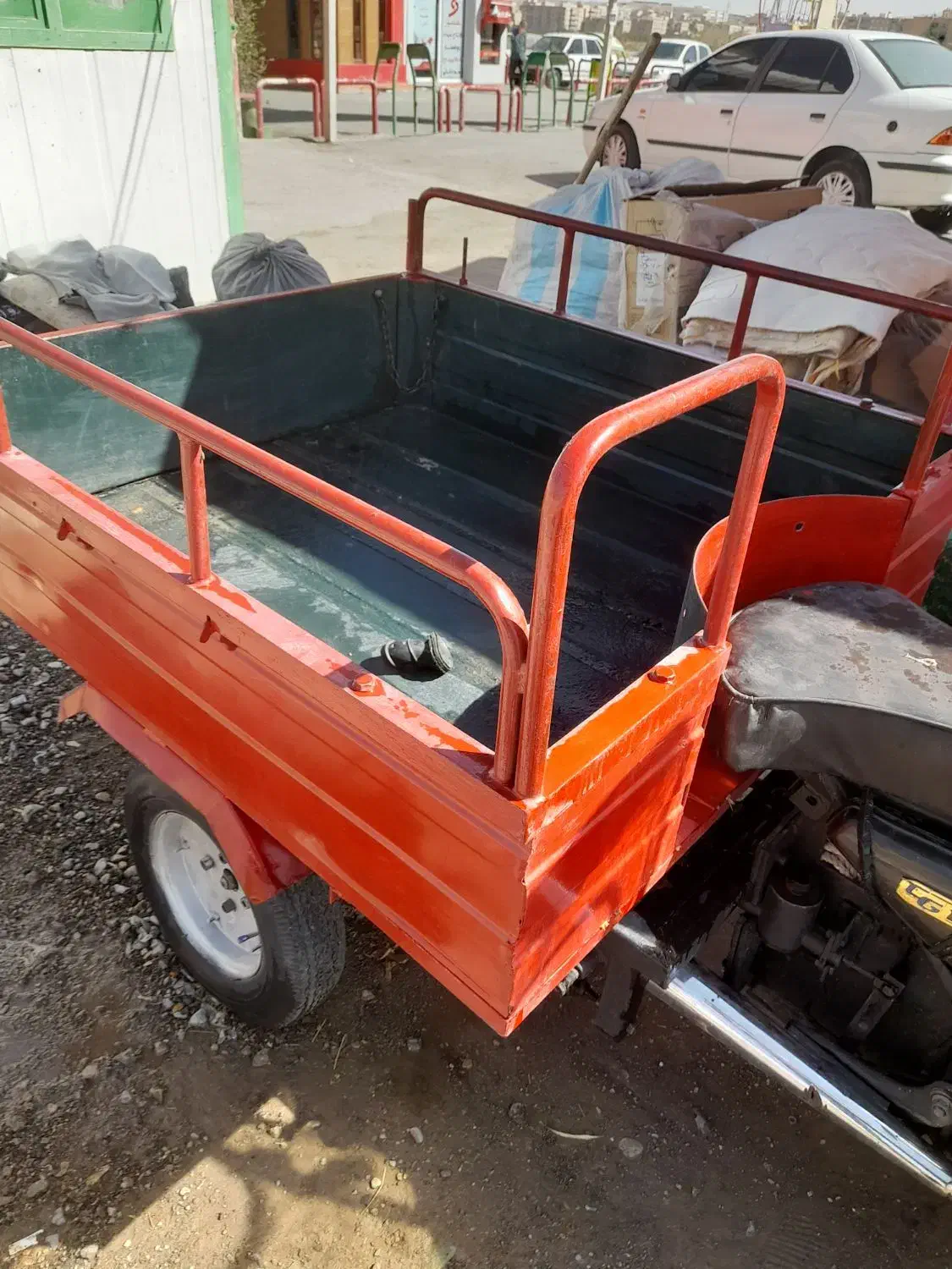 موتورسیکلت سه چرخه باری ۲۰۰سی سی|موتورسیکلت|قم, پردیسان|دیوار