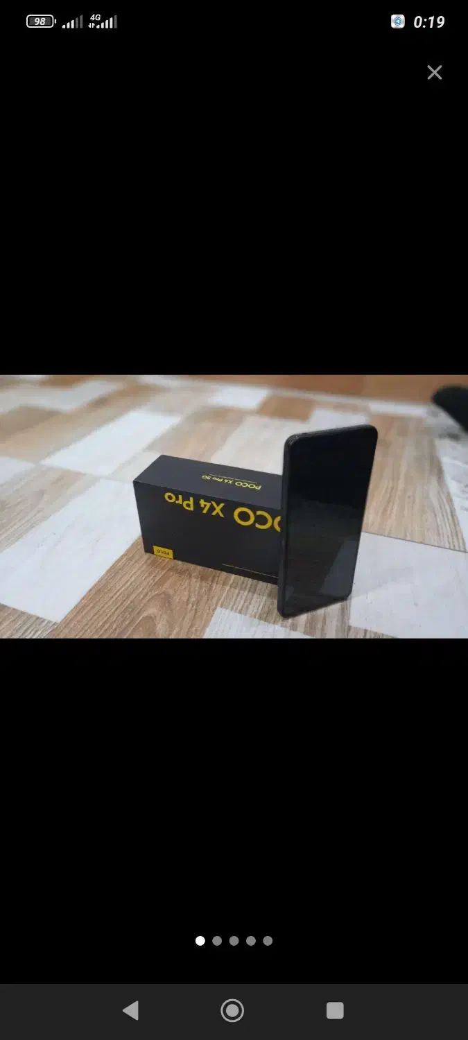 فروش گوشی pocox4pro رام۸ ،، ۲۵۶ گیگ|موبایل|رشت, حمیدیان|دیوار